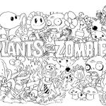 Coloriage Plants Vs Zombies Meilleur De Zombies Plant Coloriage De Zombies Coloriages Pour Enfants