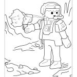 Coloriage Playmobil Chevalier Nice Playmobil Coloring Pages