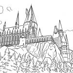 Coloriage Poudlard Luxe Disegno Di Castello Di Hogwarts Da Colorare