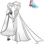 Coloriage Reine Des Neiges Elsa Meilleur De Coloriages La Reine Des Neiges à Imprimez Gratuitement