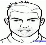Coloriage Ronaldo Nice Coloring Messi And Ronaldo Coloring Pages