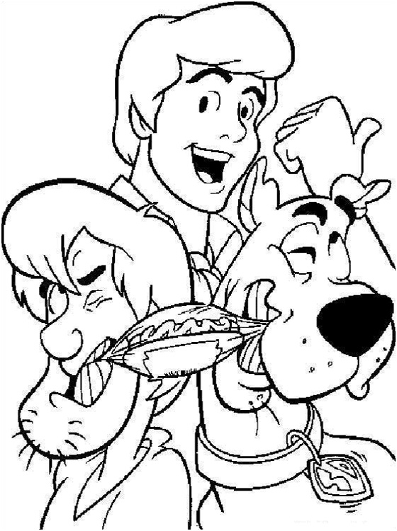 Coloriage Scooby Doo Meilleur De Kids Page Printable Scooby Doo Coloring Pages