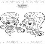Coloriage Shimmer And Shine Inspiration Zahramay Zen Shimmer And Shine Adult Coloring Coloring