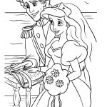 Coloriage Sirene Ariel Élégant Prince Eric Little Mermaid Coloring Pages Sketch Coloring Page