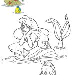 Coloriage Sirene Ariel Nouveau Disney Coloriages Ariel