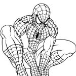 Coloriage Spiderman Frais Coloriage Spiderman Et Dessin à Imprimer