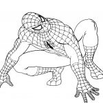 Coloriage Spiderman Génial Pin De Alexander En Para Pintar