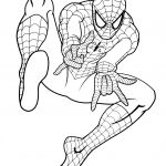 Coloriage Spiderman Unique Spiderman To Color For Kids Spiderman Kids Coloring Pages