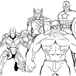 Coloriage Super 4 Inspiration Dessin A Colorier Avengers Super Heros 14 Coloriages A