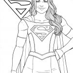Coloriage Supergirl Génial Free Printable Supergirl Coloring Pages Logo And Wonder
