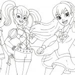 Coloriage Supergirl Inspiration Dc Superhero Girls Coloring Pages At Getcolorings