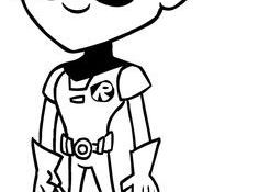 Coloriage Teen Titans Élégant Teen Titans Coloring Pages