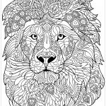 Coloriage Tete De Lion Nice New Coloriage Lion Mandala