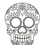 Coloriage Tete De Mort Mexicaine A Imprimer Élégant Coloriage Tête De Mort Mexicaine 20 Dessins
