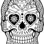 Coloriage Tete De Mort Mexicaine A Imprimer Élégant Tete De Mort Mexicaine A Colorier Elegant Coloriage Tete