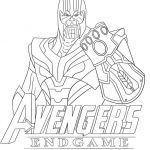 Coloriage Thanos Unique Coloriage Thanos Avengers Endgame Skin From Fortnite Dessin