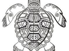 Coloriage tortue Mandala Inspiration Les 20 Meilleures Images De Coloriage Mandala Animaux