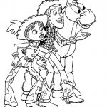 Coloriage Toys Story Unique Coloriage Woody Et Jessie Toy Story Dessin Gratuit à Imprimer