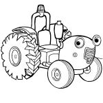 Coloriage Tracteur À Imprimer Génial Tracteur Tom Matte Pinterest
