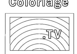 Coloriage Tv Élégant Tv Coloriage Tv En Ligne Gratuit A Imprimer Sur Coloriage Tv