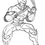 Coloriage Wolverine Génial Wolverine 3 Super Héros – Coloriages à Imprimer