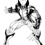 Coloriage Wolverine Nice Furious Wolverine X Men Coloring Page