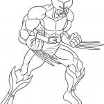 Coloriage Wolverine Nice Wolverine 4 Super Héros – Coloriages à Imprimer