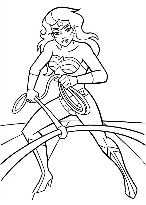 Coloriage Wonderwoman Meilleur De Fun Coloring Pages Wonder Woman Coloring Pages