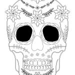 Coloriage Zombie Qui Fait Peur Nice Sugar Skull Coloriage Halloween A Imprimer Qui Fait Peur