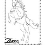 Coloriage Zorro Élégant Les Coloriages "les Chroniques De Zorro" Ludo