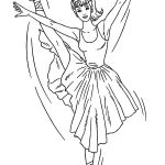 Danseuse Coloriage Luxe Ballerina Coloring Pages Bestofcoloring
