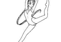 Danseuse Coloriage Nice Dessin Danseuse