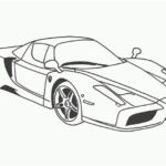 Dessin Coloriage Voiture Luxe Coloriage Voiture Ferrari Kirigami