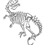 Dinosaure Coloriage T Rex Frais Coloriage Fossile Dinosaure Gros T Rex