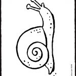 Escargot Coloriage Élégant Escargot Kiddicoloriage