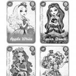 Ever After High Coloriage Nice Ever After High Cards