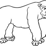 Gorille Coloriage Inspiration Gorilla 7 Coloring Page