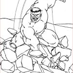 Hulk Coloriage Nice Hulk Smashing Floor Coloring Page Netart