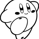 Kirby Coloriage Inspiration Coloriage Kirby à Imprimer