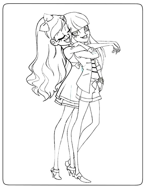 11 Aimable Lolirock Coloriage Pictures  COLORIAGE