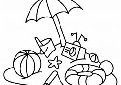 Plage Coloriage Nice Dessin Plage Maternelle