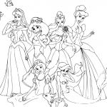 Princesse Coloriage À Imprimer Élégant New Princesse Disney Coloriage