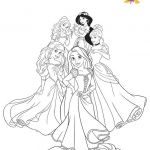 Princesse Coloriage À Imprimer Nice Coloriez Les Princesses De Disney Coloriage Sur