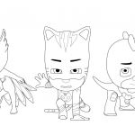 Pyjamask Coloriage Inspiration Pj Masks Coloring Pages To And Print For Free
