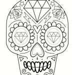 Tete De Mort Coloriage Inspiration Coloriage Tête De Mort Mexicaine 20 Dessins à Imprimer