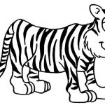 Tigre Coloriage Frais 72 Dibujos De Tigres Para Colorear Oh Kids