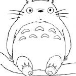 Totoro Coloriage Nouveau Totoro Coloring Page