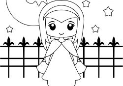 Vampire Coloriage Frais Vampire Dessin Facile