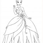 Coloriage Princesse A Imprimer Inspiration Coloriage Princesse Tiana à Imprimer