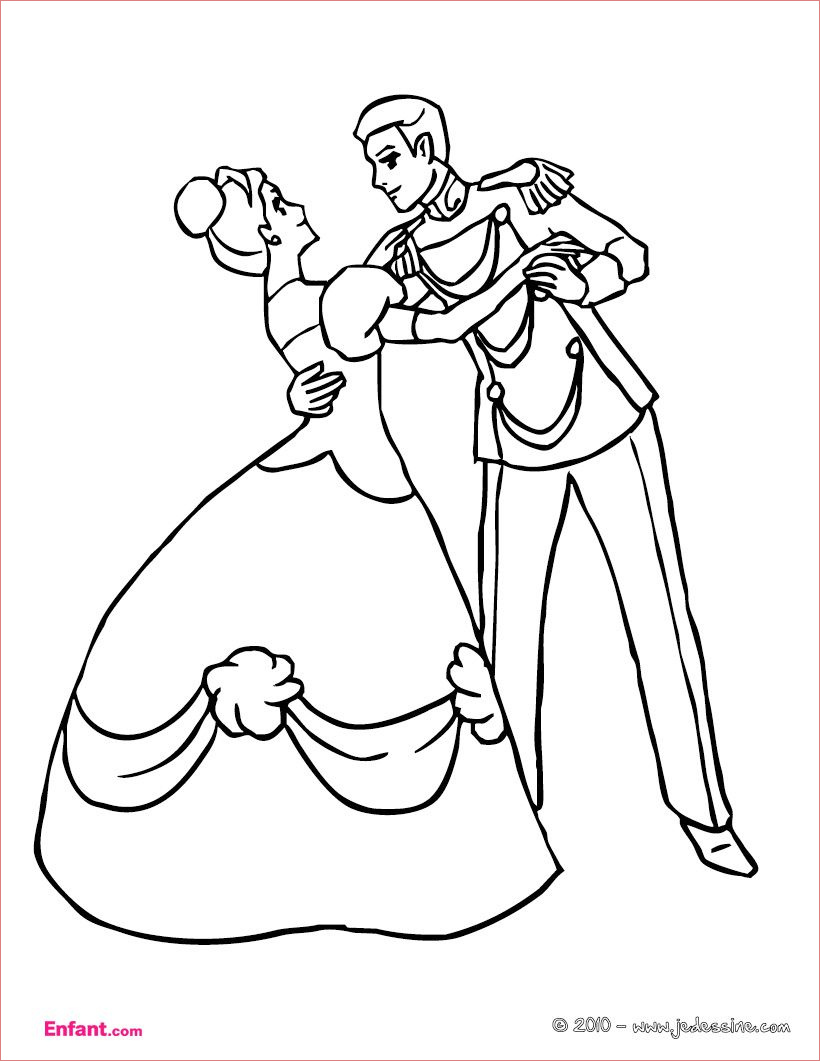 Coloriage Princesse A Imprimer Meilleur De Coloriages Pour Fille La Princesse Et Le Prince